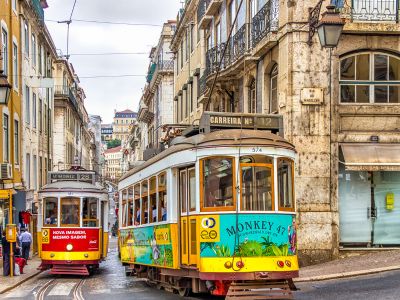 La vida en una calle cualquiera de Portugal